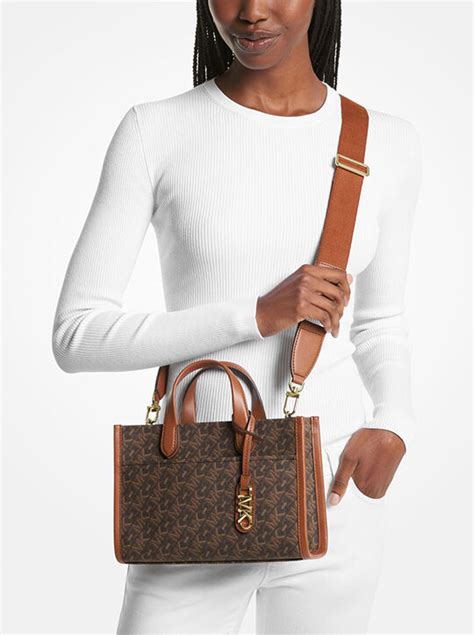 gigi small empire signature logo messenger bag|Gigi Small Empire Signature Logo Messenger Bag .